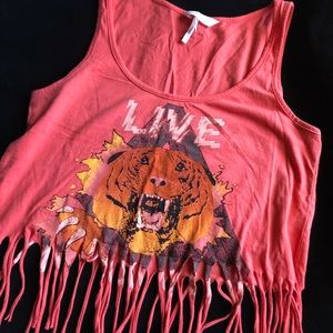 Fringe top